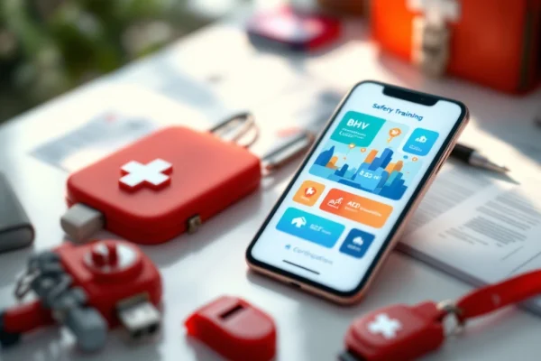 Welke apps of tools helpen bij het onderhouden van BHV cursus kennis?