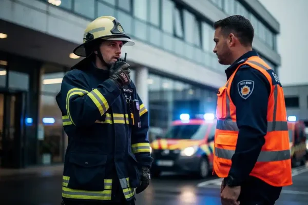 Welke informatie moet je BHV plan bevatten over externe hulpdiensten?
