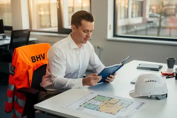 Welke rol speelt het BHV beleidsplan bij het onboarden van nieuwe medewerkers?